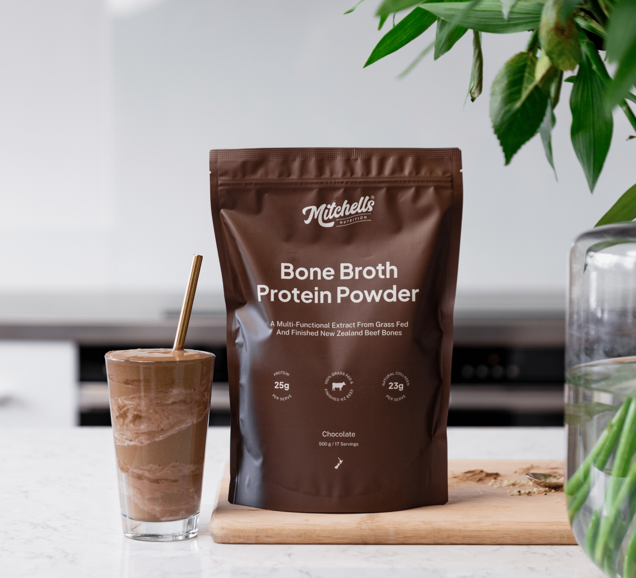 Creamy Cacao High Protein Smoothie