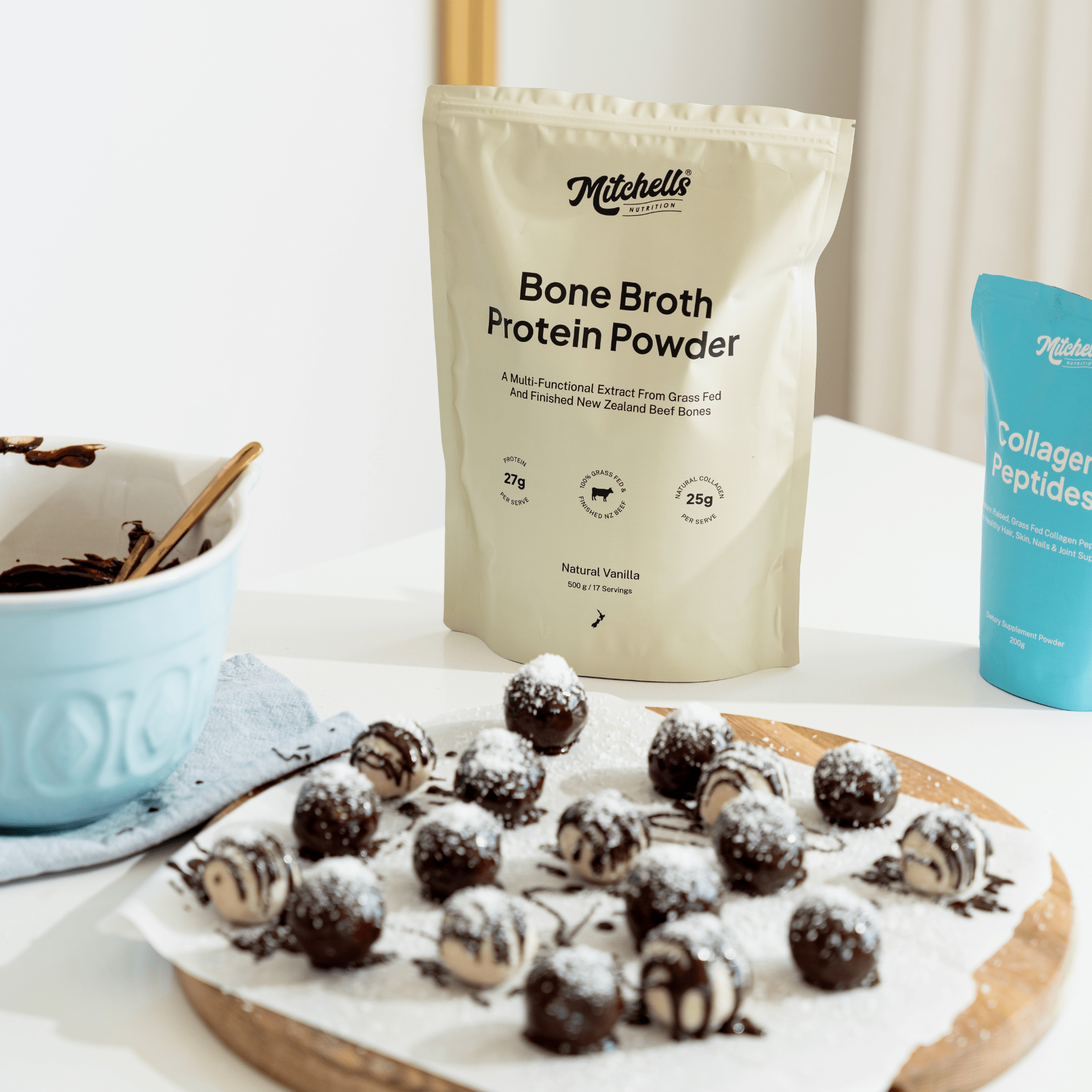 Creamy Collagen Bounty 'Snow' Balls