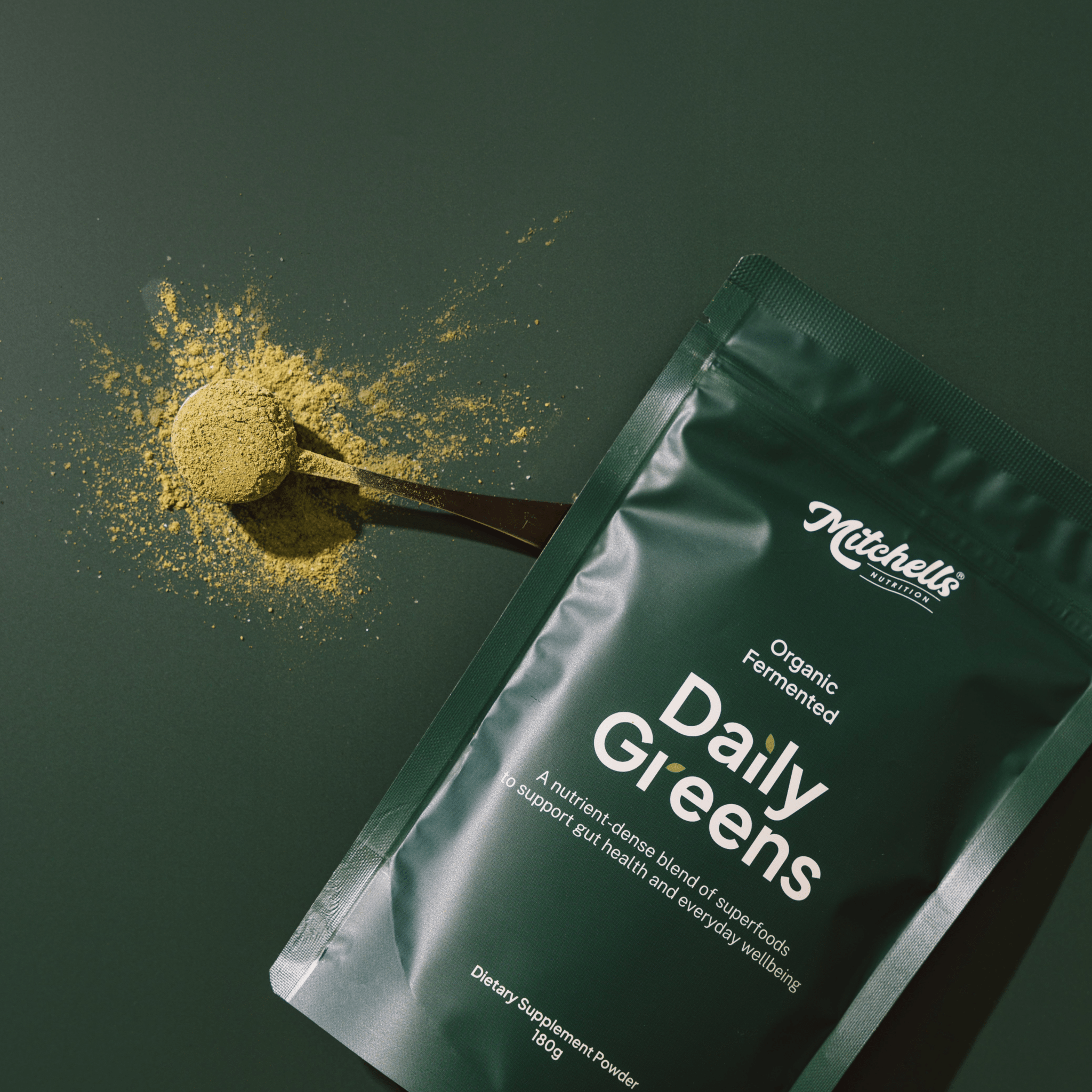 Introducing Organic, Fermented Daily Greens Powder