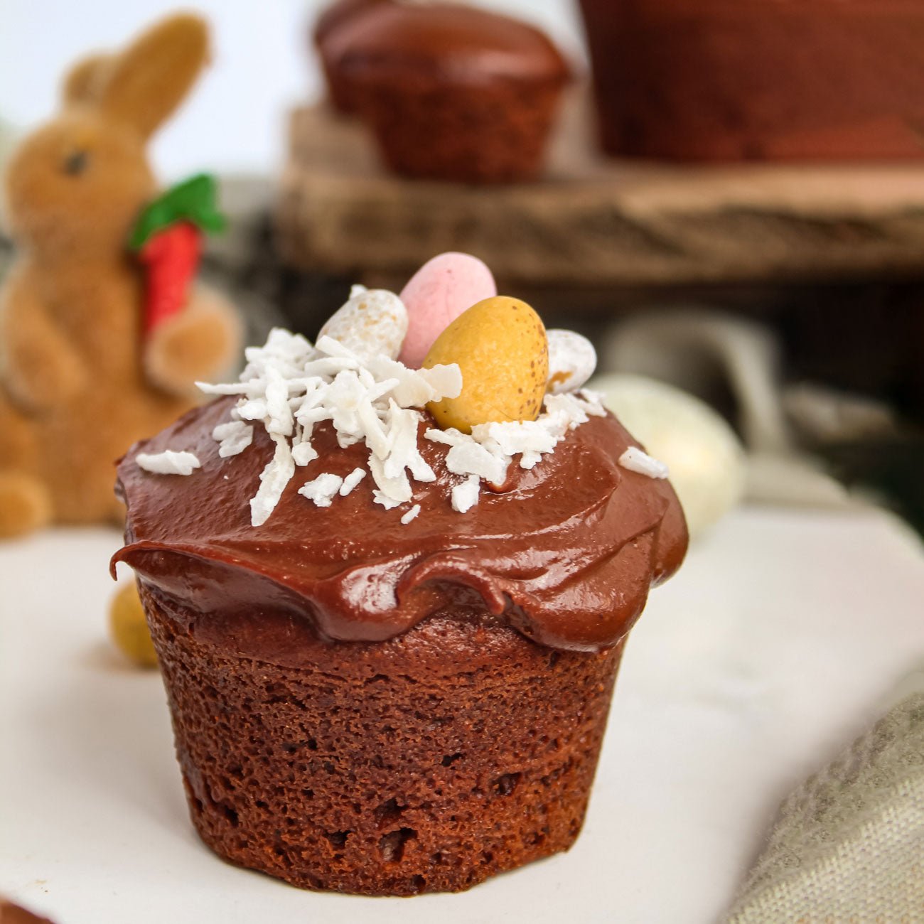 Protein Chocolate Easter Cakes