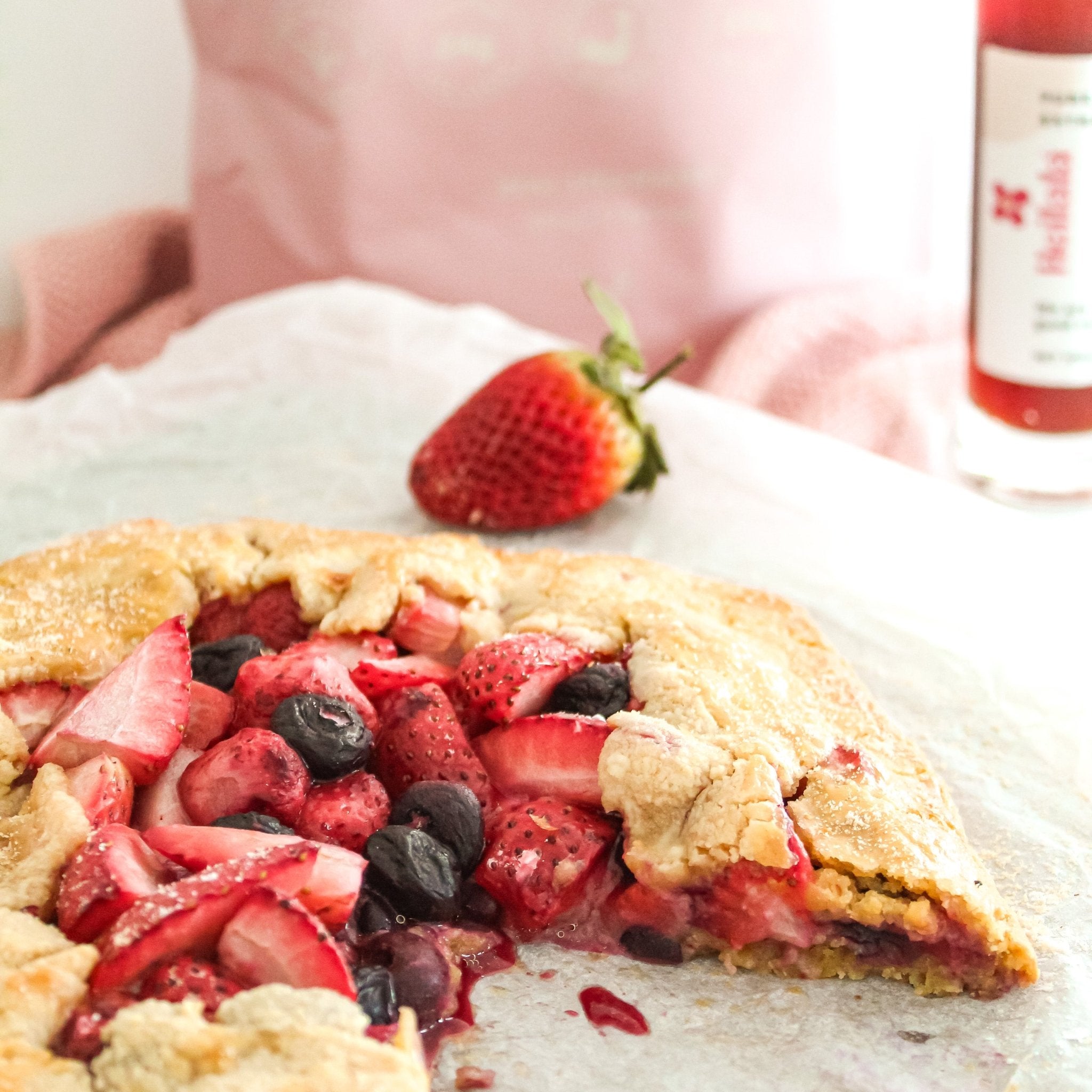 Berry Vanilla Galette Recipe