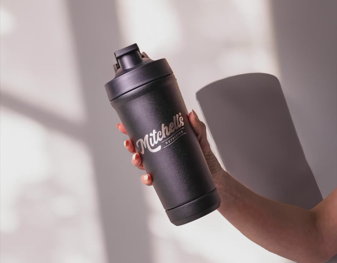 Mitchells Nutrition - Premium Stainless Shaker - Black