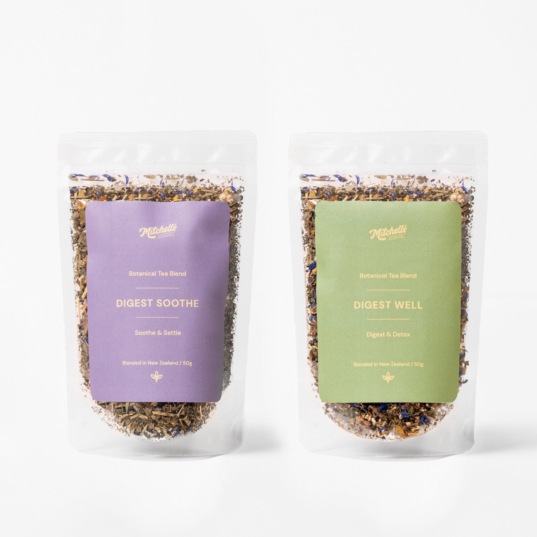 Botanical Tea Blend Duo + Strainer + Scoop - Mitchells Nutrition